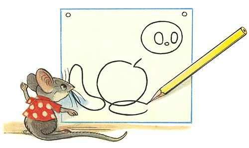 сказка мышонок и карандаш