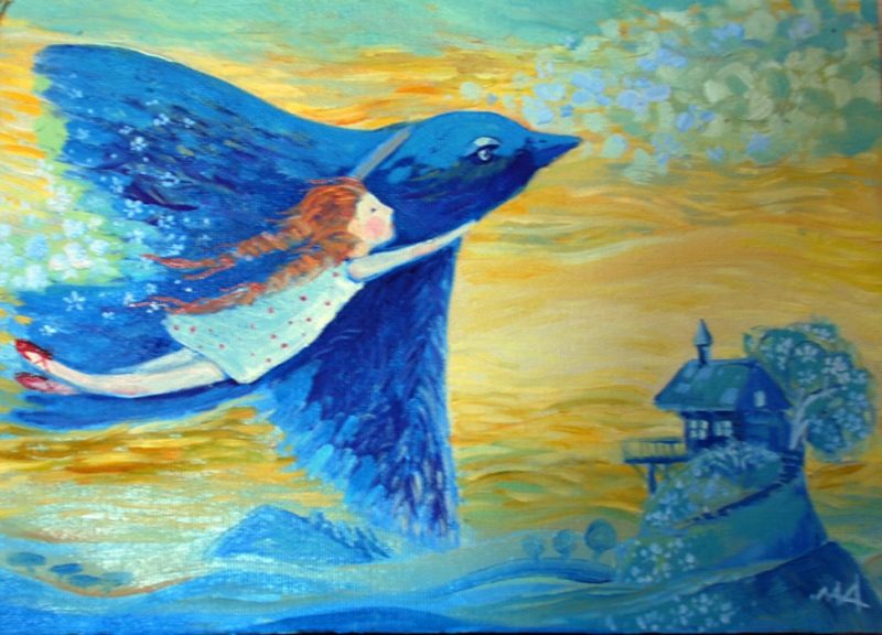 Синяя птица - Кратко содержание для читательского дневника пьесы Метерлинка