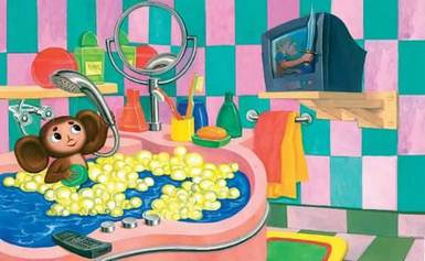 Сказка Чебурашка смотрит телевизор читать онлайн полностью, Эдуард Успенский для детей