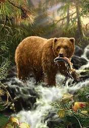 Рассказ Медведь-рыбак читать онлайн полностью, Чарушин Е. И. для детей