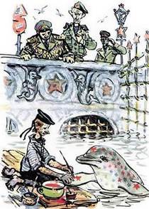 Сказка Подводные береты читать онлайн полностью, Эдуард Успенский для детей