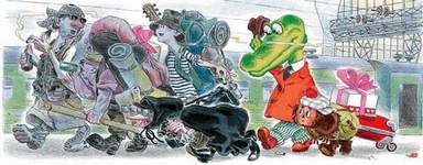 Сказка Отпуск крокодила Гены читать онлайн полностью, Эдуард Успенский для детей